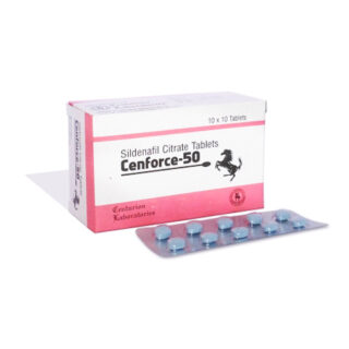 Sildenafil (Cenforce 50) 50 mg Tablet