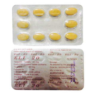 Tadalafil (ELI) 20 mg Tabs