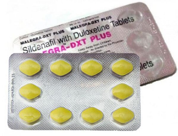 Sildenafil + Dapoxetine (Malegra DXT Plus) 100/60mg Tabs