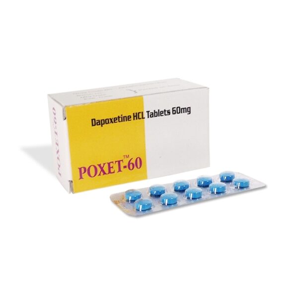 Dapoxetine (Poxet 60) 60 mg Tablet-CT