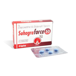 Sildenafil + Dapoxetine (Suhagra Force 50) 50/30 mg Tablet