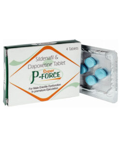 Sildenafil + Dapoxetine (Super P Force) 100/60 mg Tablet