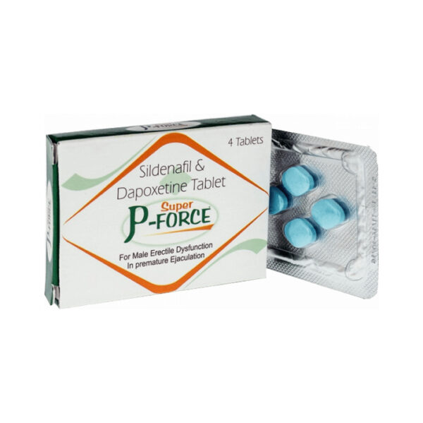 Sildenafil + Dapoxetine (Super P Force) 100/60 mg Tablet