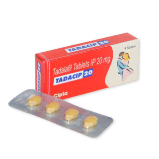 Tadalafil (TADACIP) 20 mg Tablet