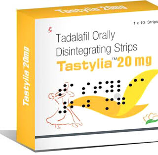Tadalafil (Tastylia) 20 mg Strips