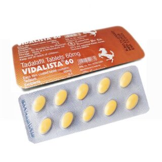 Tadalafil (Vidalista) 60 mg Tablet