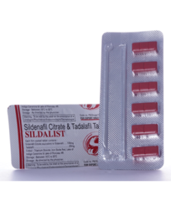 Sildenafil & Tadalafil (Sildalist) 100 mg + 20 mg